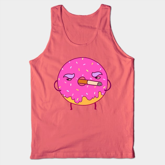 Badass donut Tank Top by yambuto